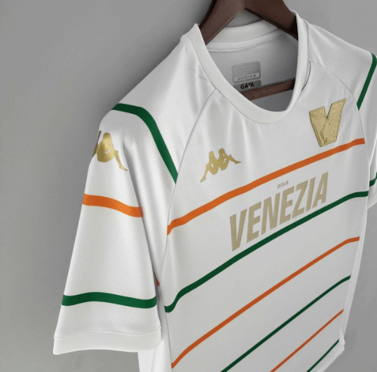 Camisa Venezia Away 22/23 Torcedor Kappa Masculina - Branca