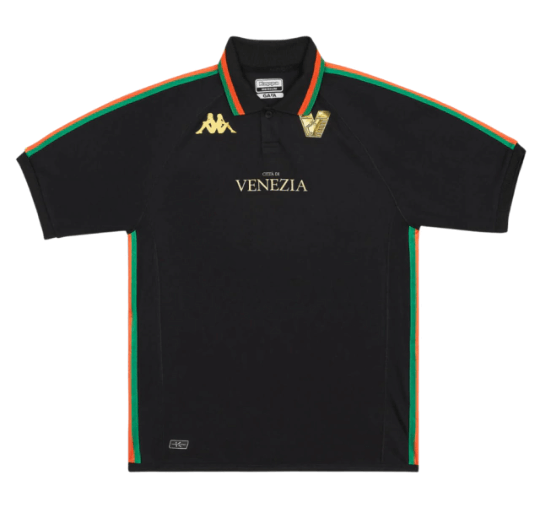 Camisa Venezia Home 22/23 Torcedor Kappa Masculina - Preta