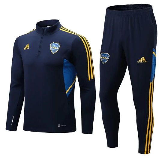 Conjunto de Treino do Boca Juniors 2022/2023 Azul Escuro