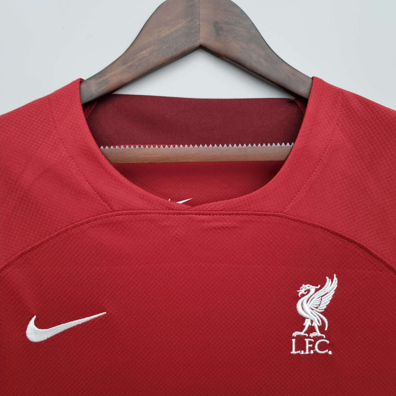 Camisa Liverpool Home 22/23 Torcedor Nike Feminina - Vermelha