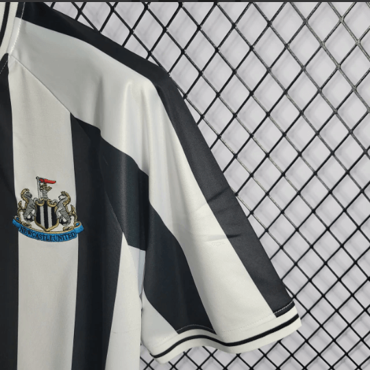 Camisa Newcastle Home 22/23 Masculina Castore Torcedor - Preto e Branco