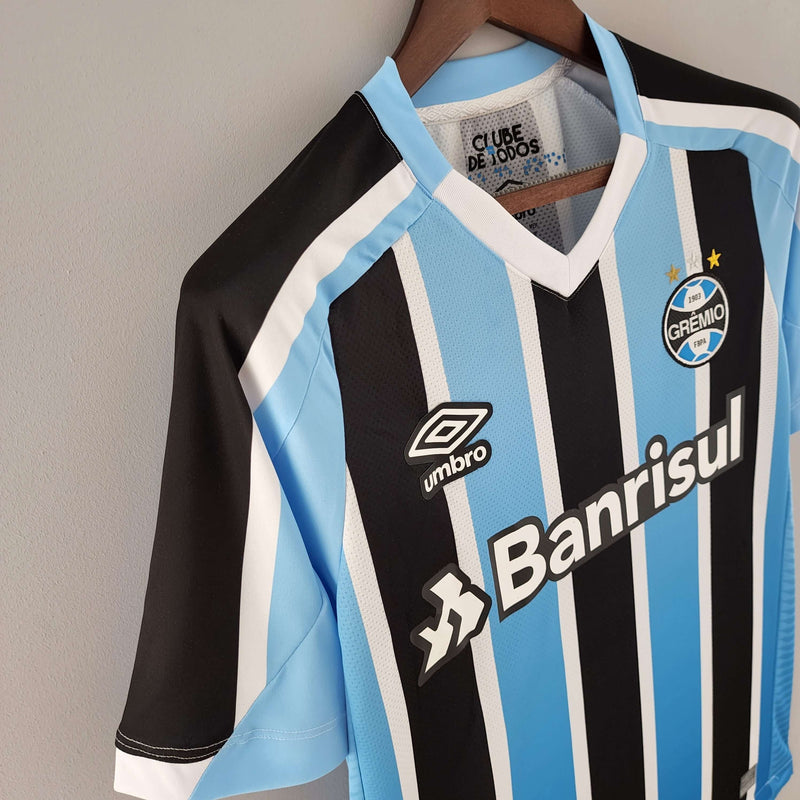 Camisa Grêmio I 22/23 Torcedor Umbro Masculina - Azul