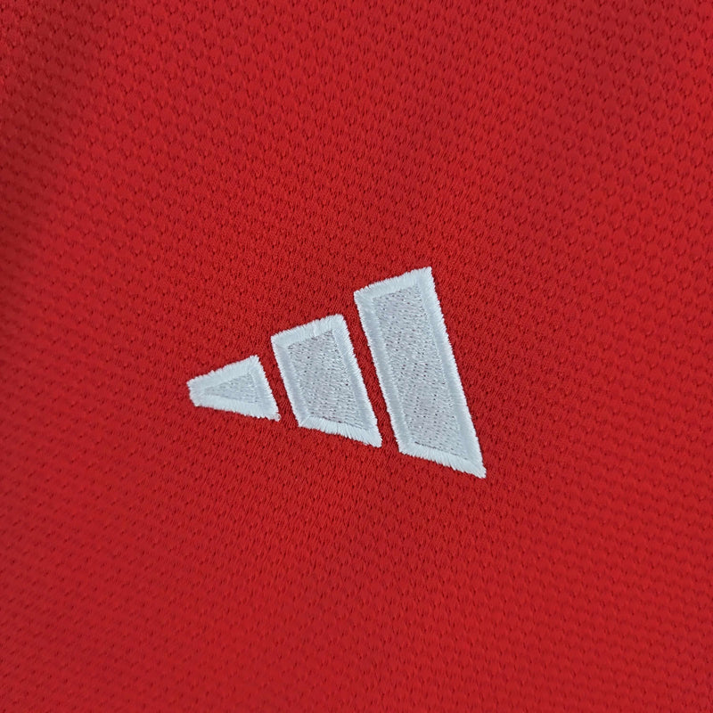 Camisa Seleção do Chile Home 2022 Torcedor Adidas Masculina - Vermelha