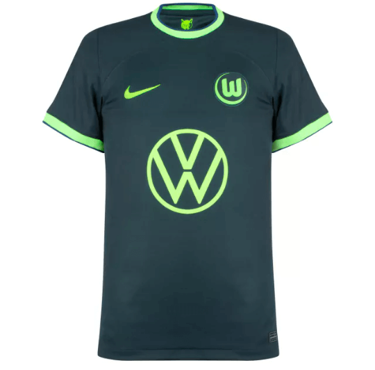 Camisa Wolfsburg Away 22/23 Torcedor Nike Masculina - Verde escuro