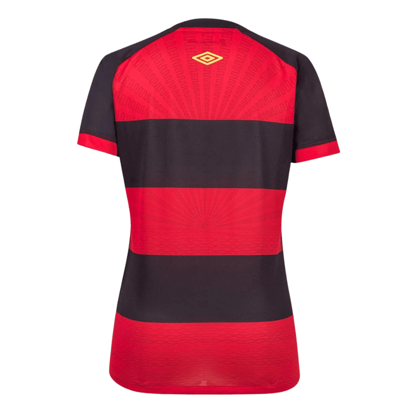 Camisa Sport Recife I 22/23 Torcedor Umbro Feminina - Vermelha e Preto