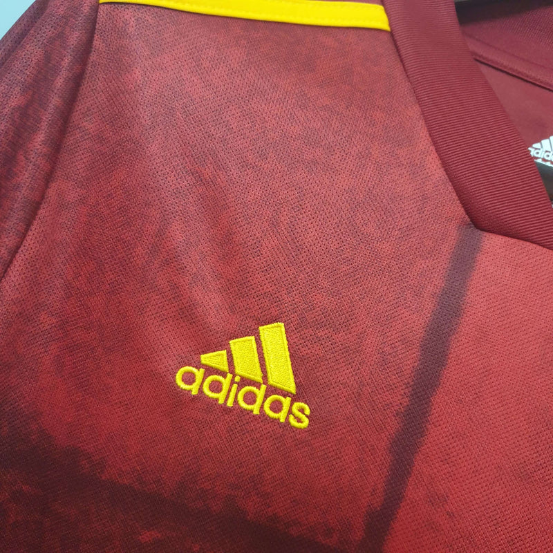 Camisa Seleção da Espanha Home 22/23 Torcedor Adidas Masculina - Vermelha